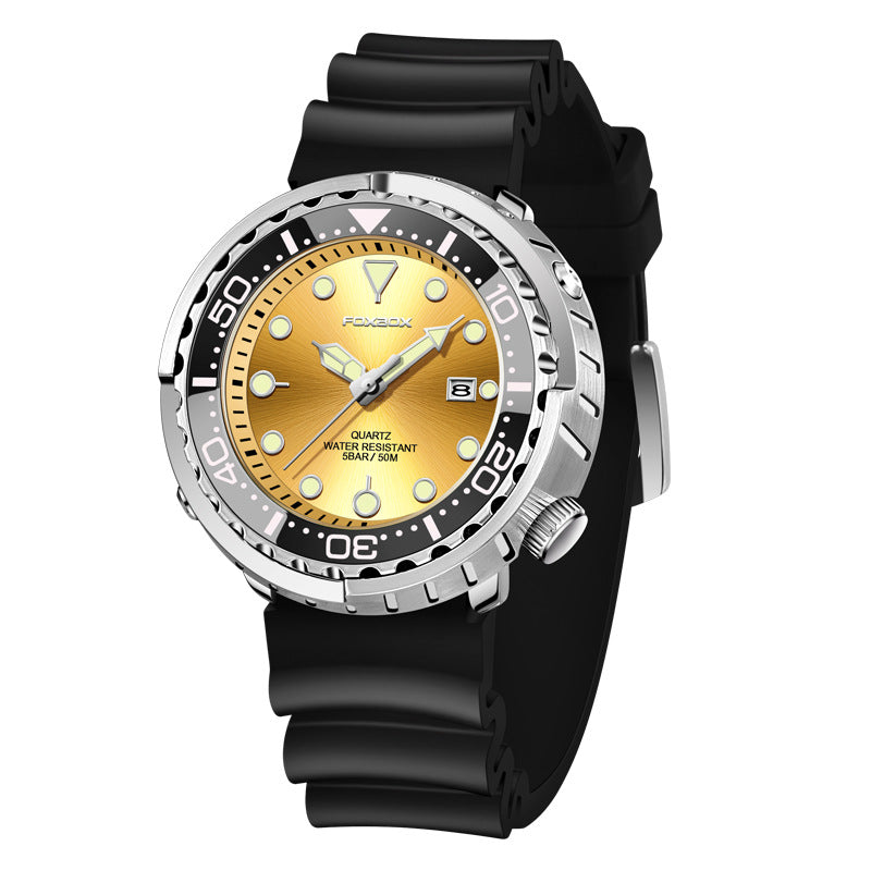 men's quartz calendar watch, view 5 - MRSLM