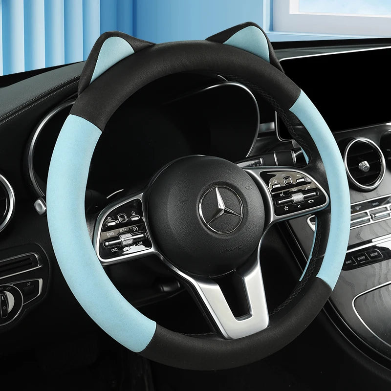 cat ears steering wheel cover, view 7 - MRSLM