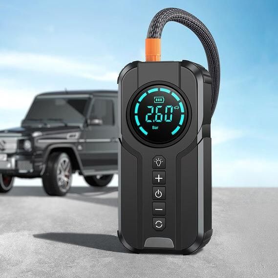 Portable car jump starter with air pump - MRSLM