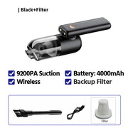 wireless mini vacuum cleaner 9200pa, view 2 - MRSLM