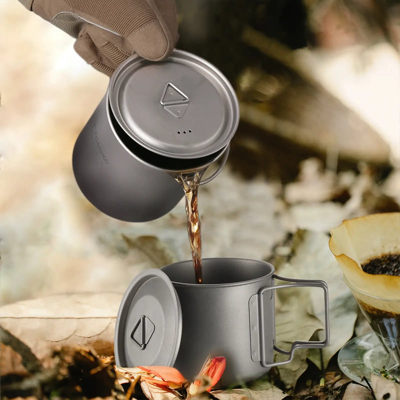 titanium camping cookware set, view 8 - MRSLM