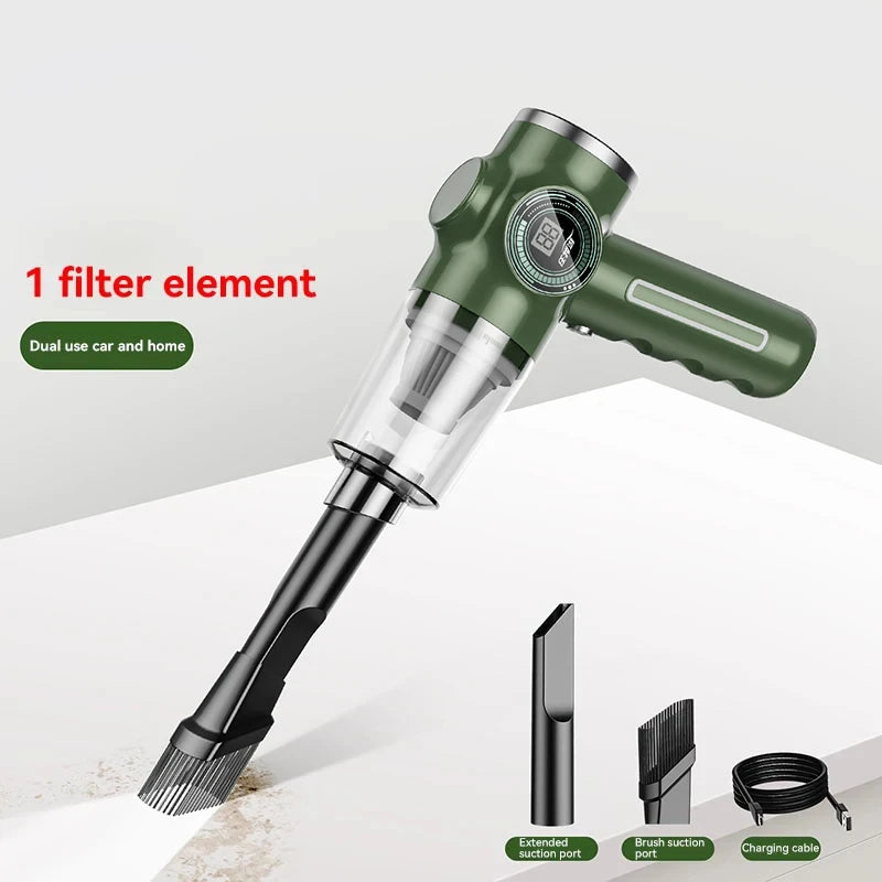 mini car vacuum cleaner wireless handheld, view 3 - MRSLM