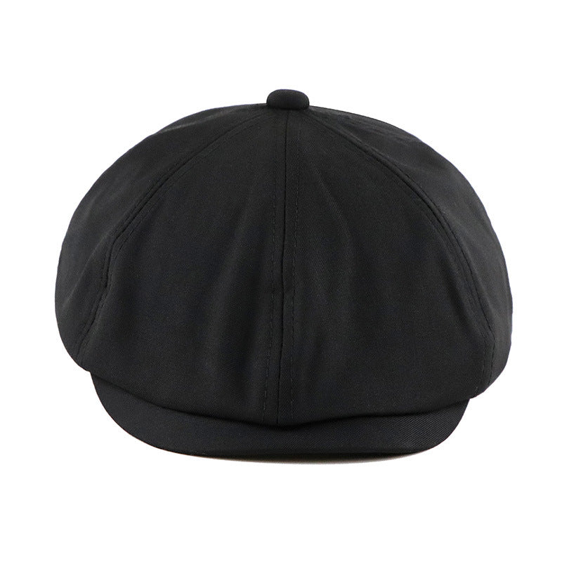 solid color retro beret, view 2 - MRSLM