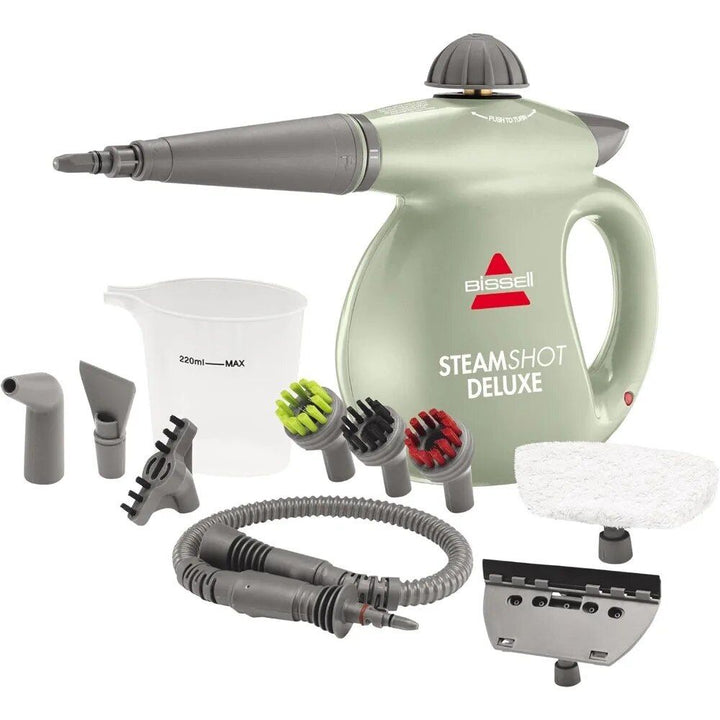 Multi-Purpose Steam Cleaner - 1000W Handheld Steamer with 10 Accessories for Home Sanitization