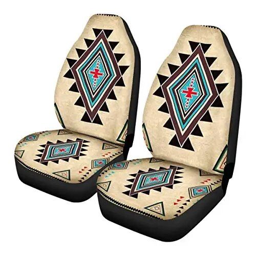southwest tribal aztec car seat covers, view 2 - MRSLM