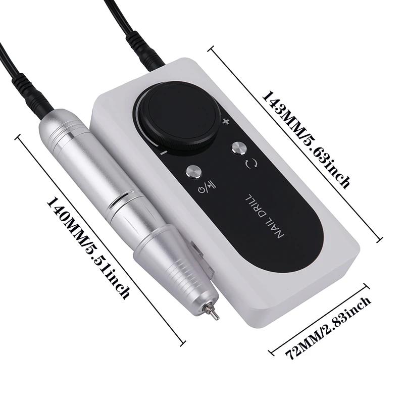 electric nail drill machine, view 12 - MRSLM