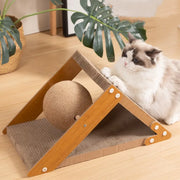 cat scratcher sisal ball, view 7 - MRSLM