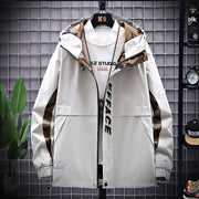 Men's plus size slim fit casual coat, view 4 - MRSLM