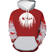 men's christmas print pullover, view 4 - MRSLM