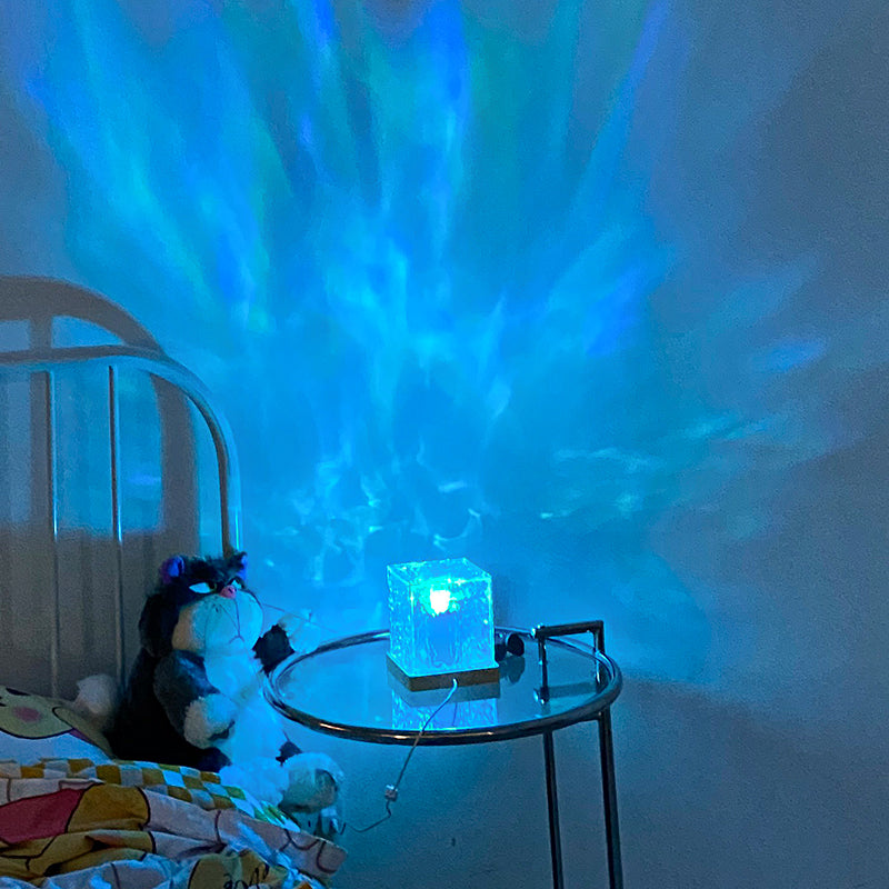 led water ripple night light, view 5 - MRSLM