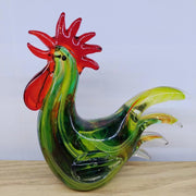 glass chicken ornament, view 8 - MRSLM