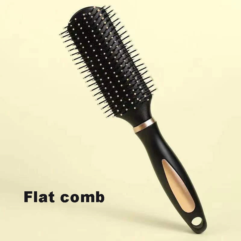 anti-static hair brush with air cushion, view 4 - MRSLM