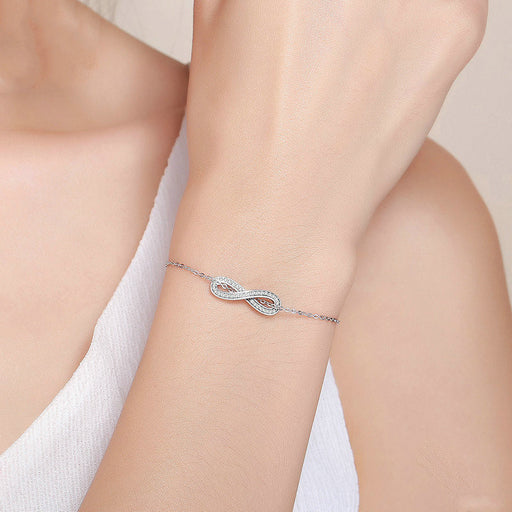 sterling silver stretch character bracelet - MRSLM