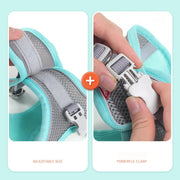 reflective dog harness vest, view 11 - MRSLM