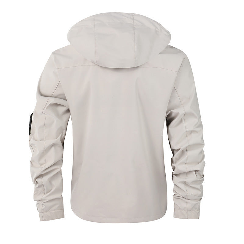 men's hooded jacket, view 4 - MRSLM