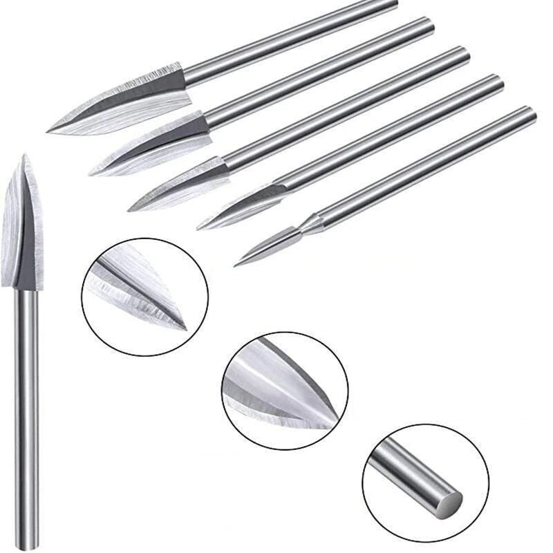 Wood carving drill bit set, view 7 - MRSLM