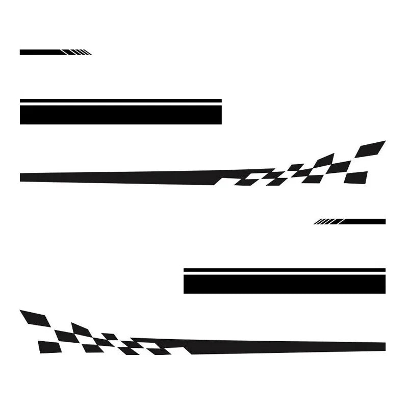 racing stripe decal set, view 4 - MRSLM