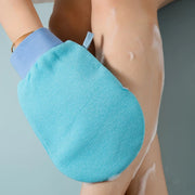 exfoliating body scrub mitt, view 6 - MRSLM