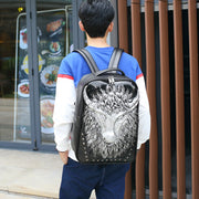 creative 3d cow design backpack - MRSLM