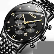 men's chronograph quartz watch night light, view 5 - MRSLM