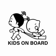 baby on board car sticker, view 3 - MRSLM