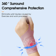 adjustable elastic wrist support, view 7 - MRSLM