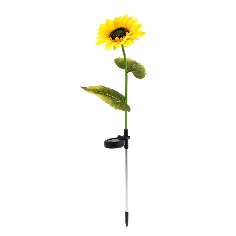 solar sunflower lights, view 2 - MRSLM