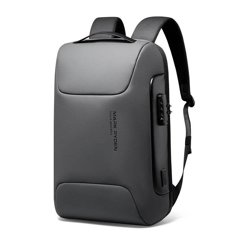 men's business travel computer shoulder bag, view 6 - MRSLM