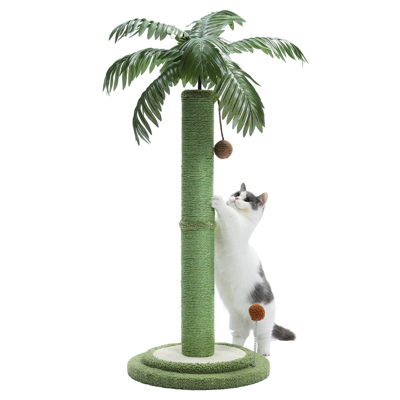 tall cat scratching post, view 3 - MRSLM