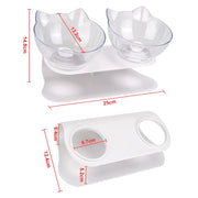 double bowl pet feeder, view 17 - MRSLM