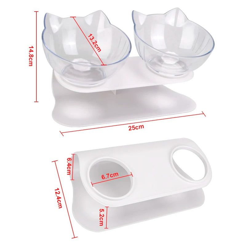 double bowl pet feeder, view 17 - MRSLM