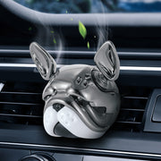 bulldog car air freshener, view 2 - MRSLM