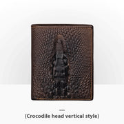 embossed leather wallet, view 21 - MRSLM