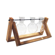 hydroponic glass vase, view 4 - MRSLM