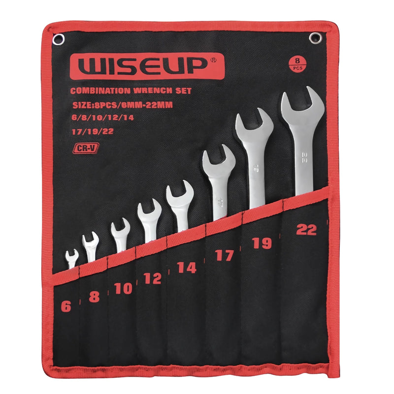8-piece metric ratchet wrench set, view 7 - MRSLM