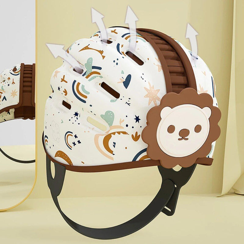 Toddler cartoon animal bumper cap, view 8 - MRSLM