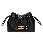 women's drawstring shoulder bag, view 2 - MRSLM