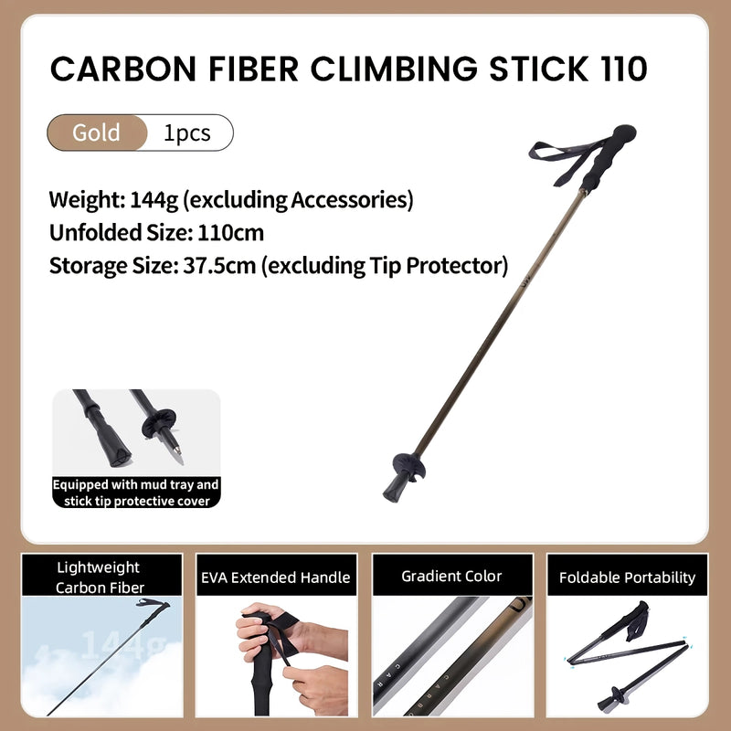 carbon trekking pole, view 5 - MRSLM