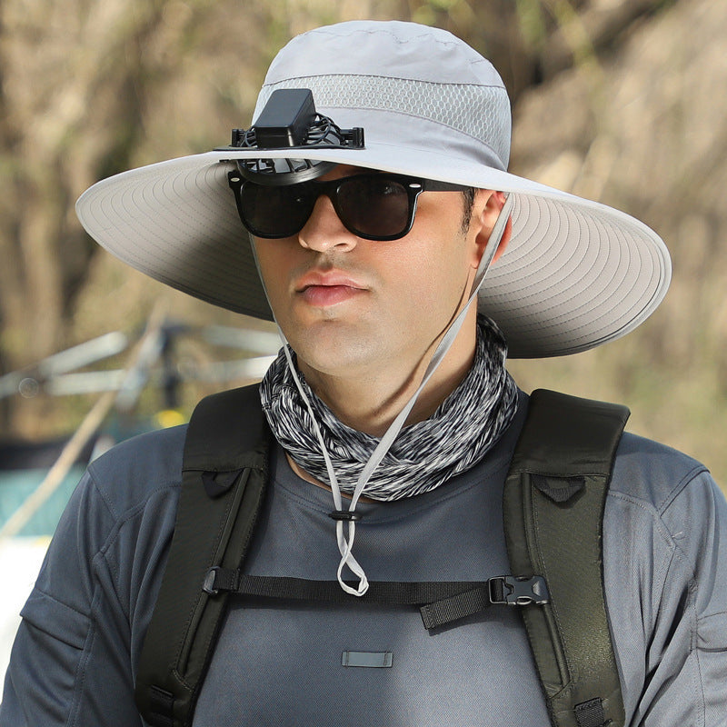 men's outdoor sun hat, view 3 - MRSLM