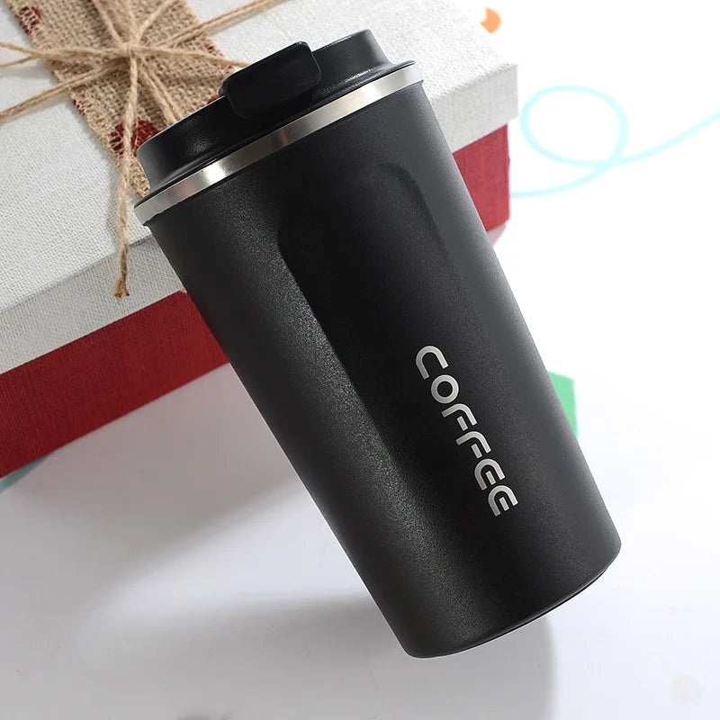 stainless steel thermos mug, view 2 - MRSLM
