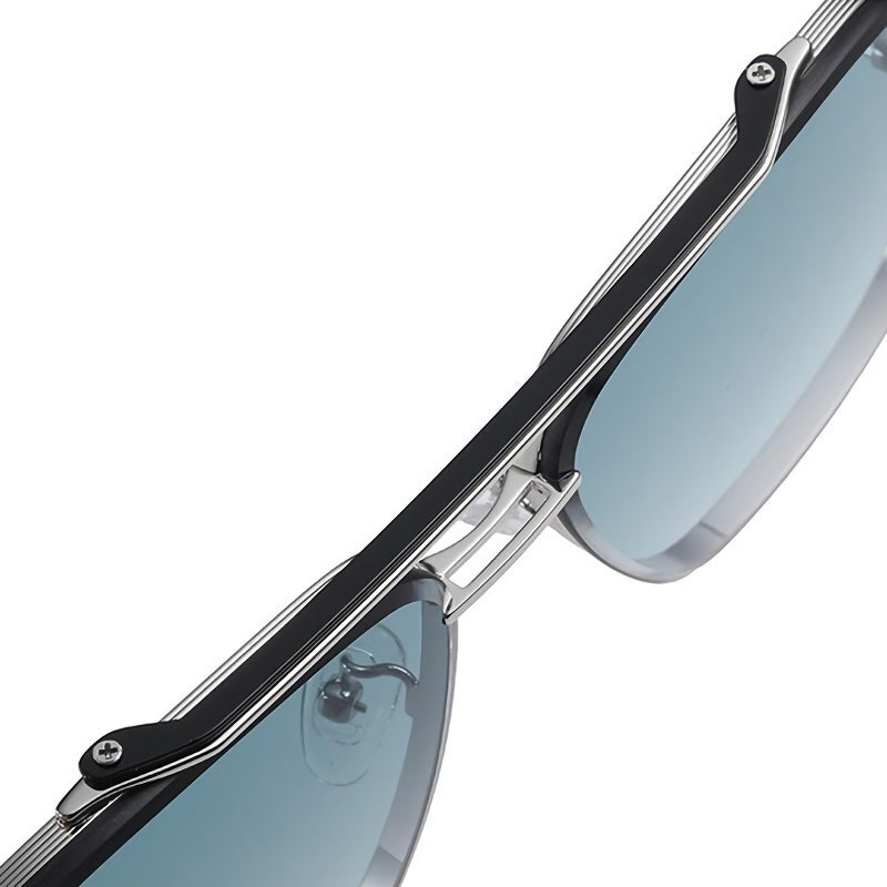 men's gradient pilot sunglasses, view 21 - MRSLM