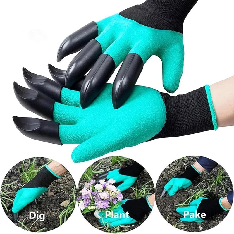 gardening claw gloves, view 4 - MRSLM