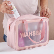 large capacity waterproof travel makeup bag, view 6 - MRSLM