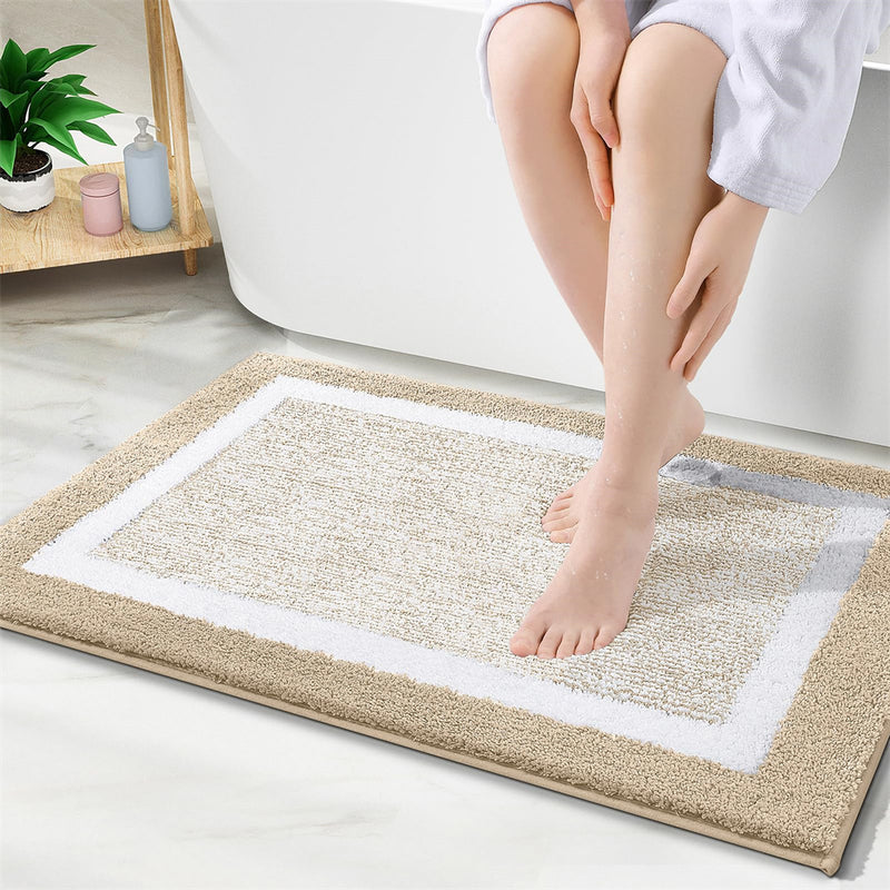 extra soft absorbent bathroom rug mat, view 5 - MRSLM