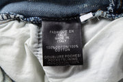 Multi pocket slim fit washed jeans, view 7 - MRSLM