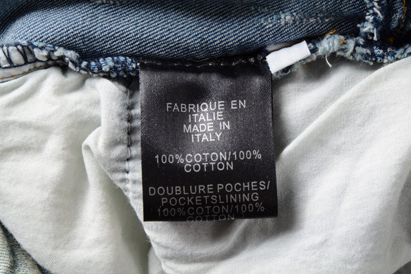 Multi pocket slim fit washed jeans, view 7 - MRSLM