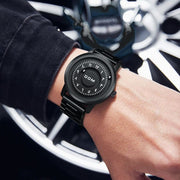 men's steel strap watch, view 2 - MRSLM