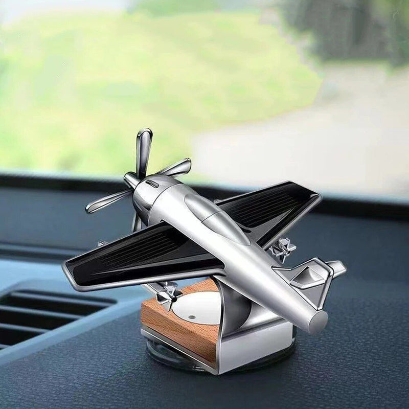 Solar-powered aircraft car air freshener, view 9 - MRSLM