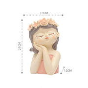 fairy girl planter for succulents, view 5 - MRSLM