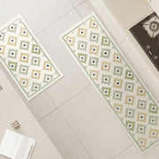 Bohemian geometric non-slip kitchen mat, view 5 - MRSLM
